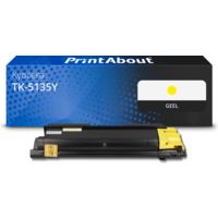 Huismerk Kyocera TK-5135Y Toner Geel