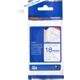 Brother TZe-FA4B - (18 mm) - Bleu sur blanc - Ruban