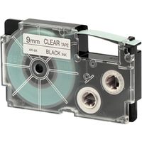 Casio XR-9WE1 Tape Zwart op wit
