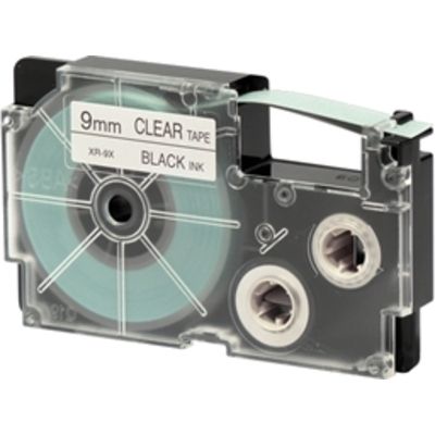 Casio XR-9WE1 Tape Zwart op wit
