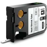 Dymo 1868809 Ruban d'étiquetage noir sur blanc (6 mm)