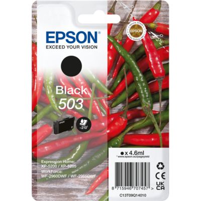 Epson 503 (C13T09Q14010) - Noir - Cartouche d'encre