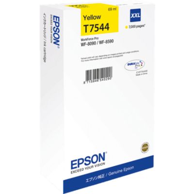 Epson T7544 - Jaune - Cartouche d'encre - Très grande capacité