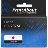 Cartouche compatible Canon PFI-207M - Magenta