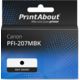 Huismerk Canon PFI-207MBK Inktcartridge Mat-zwart