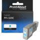 Cartouche compatible Canon PFI-320C - Cyan - Grande capacité