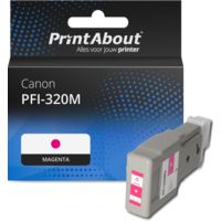 Huismerk Canon PFI-320M Inktcartridge Magenta Hoge capaciteit