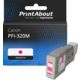 Cartouche compatible Canon PFI-320M - Magenta - Grande capacité
