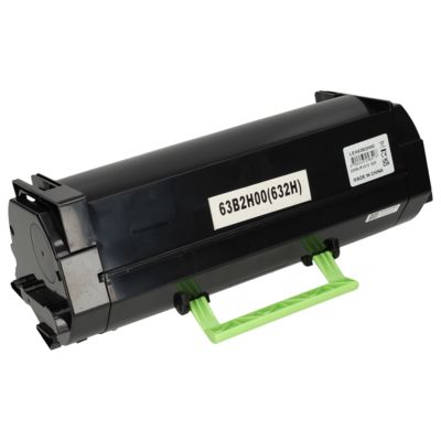 Toner compatible Lexmark 63B2H00 - Noir - Grande capacité