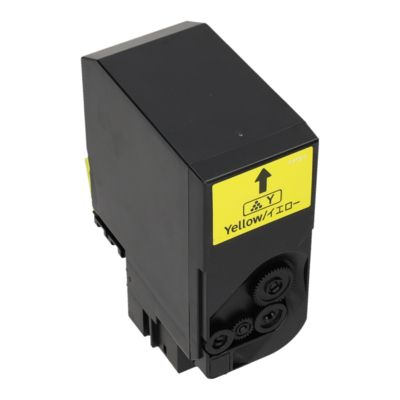 Toner compatible Lexmark 74C2SY0 - Jaune - Grande capacité