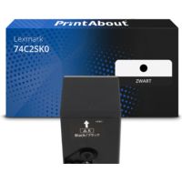 Huismerk Lexmark 74C2SK0 Toner Zwart Hoge capaciteit