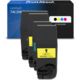 Toner compatible Lexmark 74C2SK/C/M/Y0 - 4 couleurs - Grande capacité - Multipack