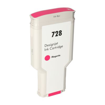 Huismerk HP F9J66A (728) Inktcartridge Magenta Extra hoge capaciteit