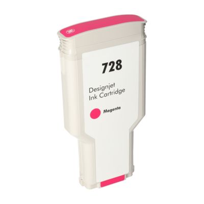 Huismerk HP F9J66A (728) Inktcartridge Magenta Extra hoge capaciteit
