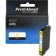 Huismerk Epson 408L (C13T09K44010) Inktcartridge Geel Hoge capaciteit