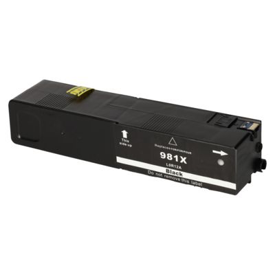 Huismerk HP 981X (L0R12A) Inktcartridge Zwart Hoge capaciteit