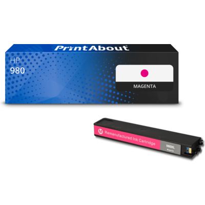Huismerk HP 980 (D8J08A) Inktcartridge Magenta