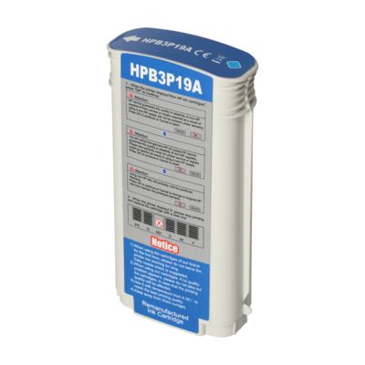 Huismerk HP 727 (B3P19A) Inktcartridge Cyaan Hoge capaciteit
