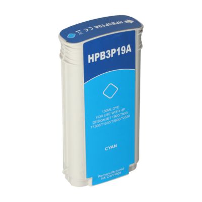 Huismerk HP 727 (B3P19A) Inktcartridge Cyaan Hoge capaciteit
