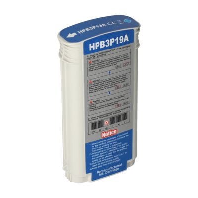 Huismerk HP 727 (B3P19A) Inktcartridge Cyaan Hoge capaciteit