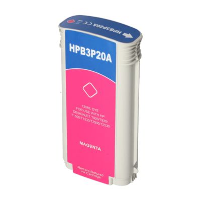 Cartouche compatible HP 727 (B3P20A) - Magenta - Grande capacité