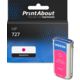 Cartouche compatible HP 727 (B3P20A) - Magenta - Grande capacité