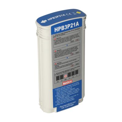 Cartouche compatible HP 727 (B3P21A) - Jaune - Grande capacité