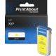 Cartouche compatible HP 727 (B3P21A) - Jaune - Grande capacité