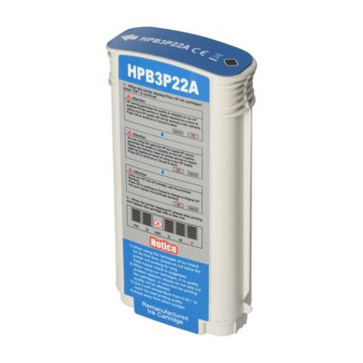 Cartouche compatible HP 727 (B3P23A) - Noir photo - Grande capacité