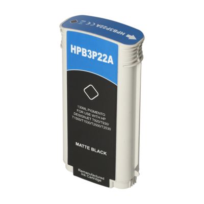 Cartouche compatible HP 727 (B3P23A) - Noir photo - Grande capacité