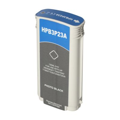 Cartouche compatible HP 727 (B3P24A) - Gris - Grande capacité