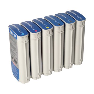 Huismerk HP 727 (B3P19/20/21/22/23/24A) Inktcartridge 6-kleuren Multipack