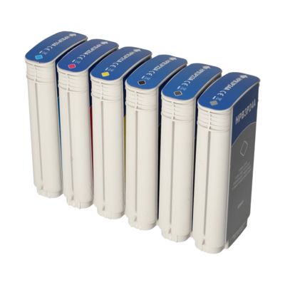 Huismerk HP 727 (B3P19/20/21/22/23/24A) Inktcartridge 6-kleuren Multipack