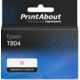 Cartouche compatible Epson T804 (C13T804600) - Magenta clair vif
