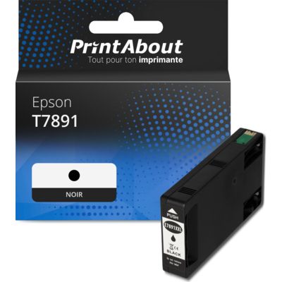 Cartouche compatible Epson T7891 - Noir