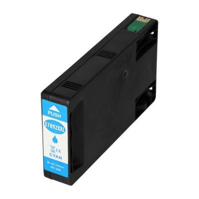 Huismerk Epson T7892 Inktcartridge Cyaan