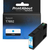 Cartouche compatible Epson T7892 - Cyan