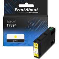 Cartouche compatible Epson T7894 - Jaune