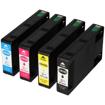 Huismerk Epson T7891/92/93/94 Inktcartridge 4-kleuren Multipack