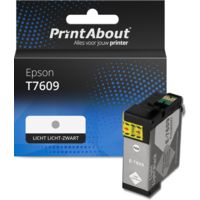 Huismerk Epson T7609 Inktcartridge Licht licht-zwart