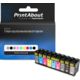 Cartouche compatible Epson T7601/02/03/04/05/06/07/08/09 - Packs couleur - Multipack
