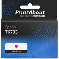 Cartouche compatible Epson T6733 - Magenta