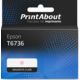Cartouche compatible Epson T6736 - Magenta clair