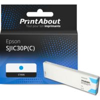 Cartouche compatible Epson SJIC30P(C) - Cyan