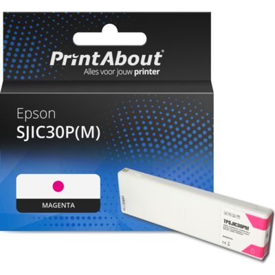 Huismerk Epson SJIC30P(M) Inktcartridge Magenta