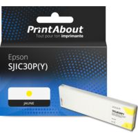 Cartouche compatible Epson SJIC30P(Y) - Jaune