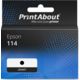 Huismerk Epson 114 (C13T07A140) Inktcartridge Zwart