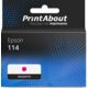 Cartouche compatible Epson 114 (C13T07B340) - Magenta