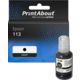 Huismerk Epson 113 (C13T06B140) Inktcartridge Zwart