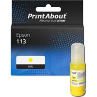 Huismerk Epson 113 (C13T06B440) Inktcartridge Geel